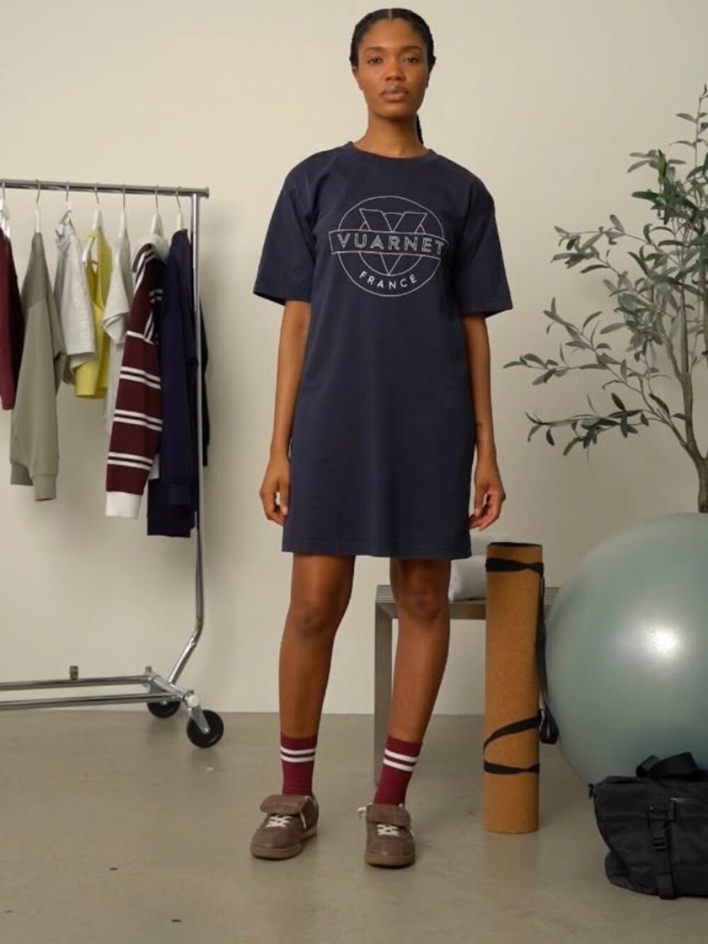 Vuarnet Hyba navy T-shirt dress from Reitmans (XXS)